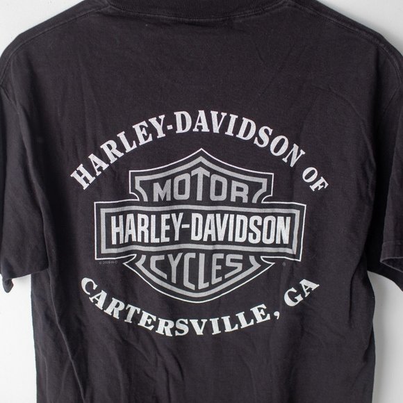 Harley-Davidson Short Sleeve T-Shirt‎ Size Medium  HD of Cartersville GA 2000's - Picture 5 of 8